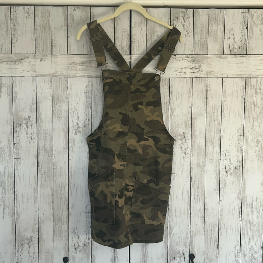 Juniors Camo Overall Jumper